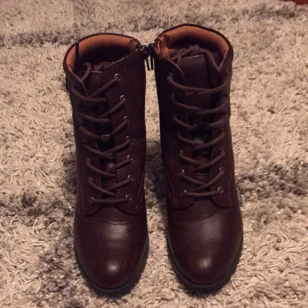Brown boots